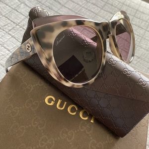 Gucci cat eye sunglasses